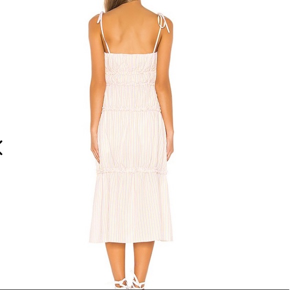 NWT Lovers + Friends Kai Striped Seersucker Dress! - Picture 2 of 16